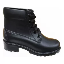 Bota Coturno Infantil Feminino Tratorada Galocha Silicone