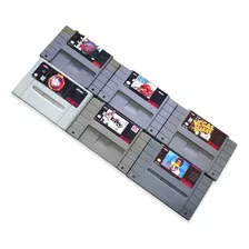 Lote 6 Jogos Snes Tennis Vegas Original Nba Jam Funcionando!