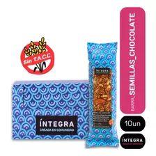 Barra Semillas Y Chocolate Integra Sin Tacc X 10 Unidades