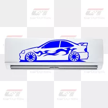 Sticker Calca Minisplit Honda Civic Tuning Autos Vinil 56cm