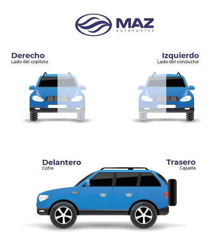 2 Amortiguadores Traseros Mazda B2300 2001-2002-2003 Cartek Foto 7