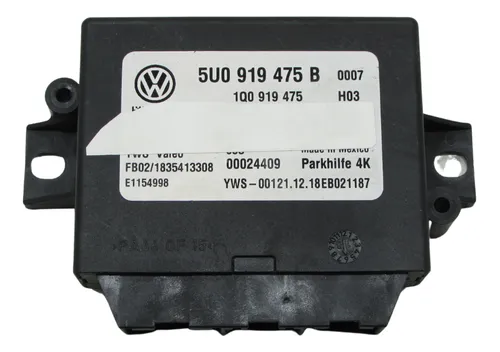 Modulo Do Sensor De Estacionamento Vw Voyage 1.6 2019