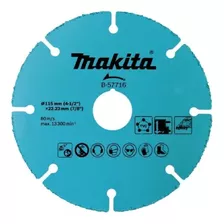 Disco De Corte Madera Yeso Pvc Makita 115mm 