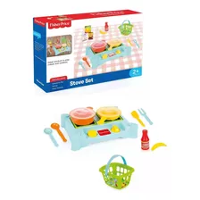 Fisher Price Stove Set Conjunto De Estufa Con Accesorios