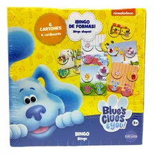 Bingo De Formas Juego De Mesa Las Pistas De Blue Loteria Blue Clues And You