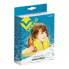 Colete Inflável Infantil 41 Cm Piscina Nadar Vollo - Envio