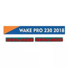 Adesivo Casco Seadoo Wake Pro 230 2018