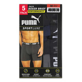 Boxer Puma Hombre 5 Pack Strech 100% Original Comodo Premium