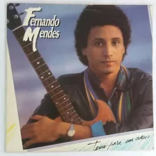 Lp - Fernando Mendes - Tema Para Um Adeus - 1985 Emi