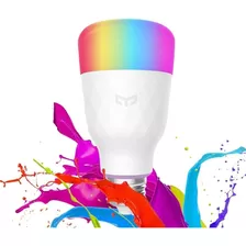 Kit 4 Lâmpada Xiaomi Yeelight E27 Wi-fi - Bivolt - Color 10w