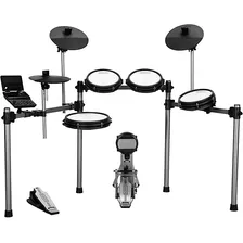 Simmons Titan 50 Electronic Drum Kit With Mesh Pads And Blue