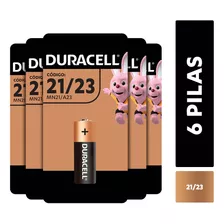 Pila Alcalina Duracell Mn21 23 12v 6 Unidades