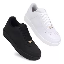 Kit 2 Pares De Tenis Casual Adulto Frete Gratis Promoção Top