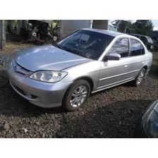 Sucata Honda Civic Lx 2004/2005 Gasolina - Rs Auto Peças