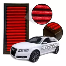 Filtro Ar Esportivo Audi A3 2.0 Tfsi 2010 A 2015 Lavável Rs