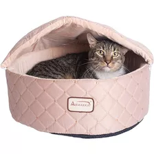 Cama Para Gatos Armarkat, Albaricoque Pequeño Y Claro, 17 