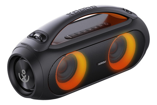 Bocina Xdobo Vibe Plus Portátil Con Bluetooth Waterproof Negra Y Gris