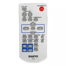 Controle Projetor Sanyo Plv-z2000 Plv-z3000 Plc-wxu700 Novo