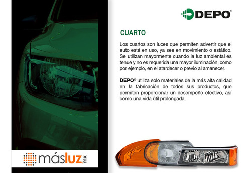 Kit Cuartos Lat S/foco Dodge Neon 95/99 Depo Foto 6