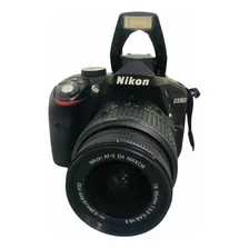 Câmera Nikon D3300 C Lente 1855 Seminova 17900 Cliques Nf