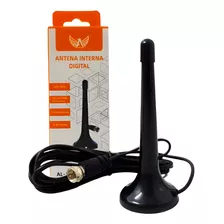 Antena Digital Externa Interna Tv Hdtv 4k Prova Agua Cabo 3m