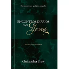 Livro Encontros Diários Com Jesus - Luxo
