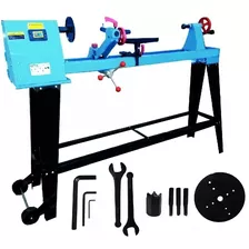 Torno Para Madera Con Copiador 1000mm 550w Con Patas Gamma