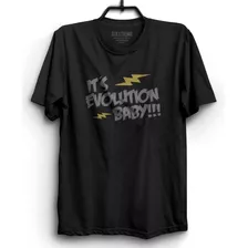 Camiseta It's Evolution Baby Premium Pearl Jam Música Grunge