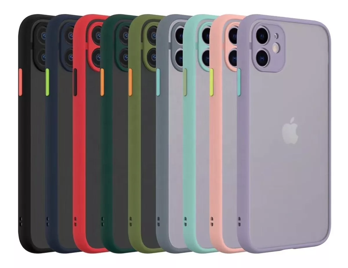 Funda Case Colors Mate Alto Impacto iPhone 11/pro/max/ 12 