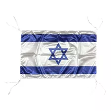 Bandera De Israel * 70x120cm ** Sogas En Las 4 Puntas **