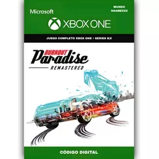 Burnout Paradise Remasterizado Xbox One - Series 