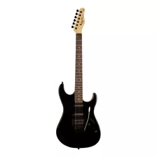Guitarra Elétrica Tagima Tw Series Tg-510 De Tília Black Com Diapasão De Madeira Técnica