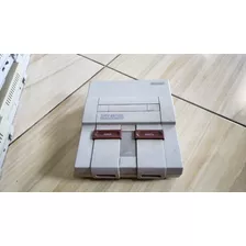 Super Nintendo Fat Só O Console Sem Nada E Na Imagem Tem Tipo Umas Ondas. M8