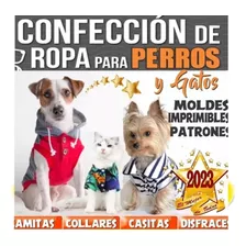 Kit Imprimible Ropa Canina Moldes Patrones Ropa Perros