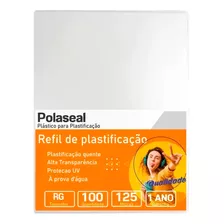 Polaseal Plástico Para Plastificação Rg 80x110 0,05mm 100un