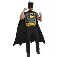 Disfraz Para Adulto Batman Pecho Musculoso Talla Xl