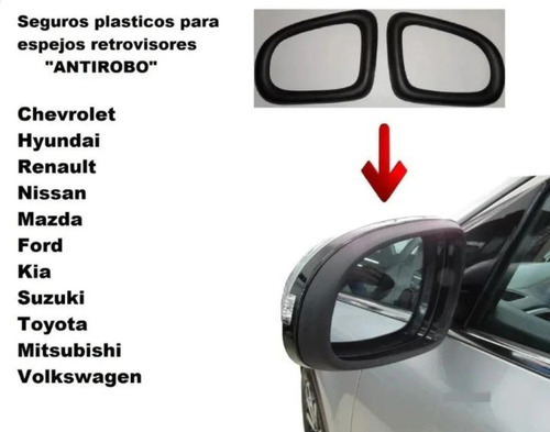 Seguros Espejos Retrovisor Ford Escape Hybrida Foto 2