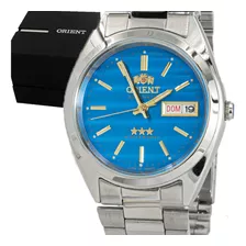 Relógio Orient Automático Masculino Prata 469wa3fa1sx Bonito