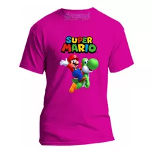 Playera Super Mario Bros Yoshi Todas Las Tallas