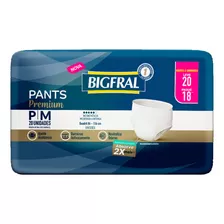 Ropa Interior Descartable Bigfral Pants Premium X 20 P / M