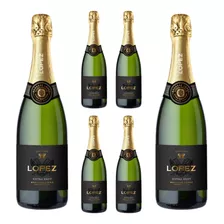 Champagne López Extra Brut X 6 Botellas Caja