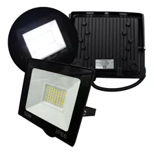 Reflector Slim Led 50w Ip66 Luz Fria (500w) Exterior