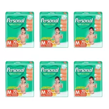 Personal Soft & Protect Fralda Infantil M C/70 (kit C/06)