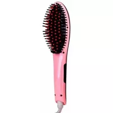 Escova 230c Alisadora Eletrica Visor Lcd Magic Hair Pink