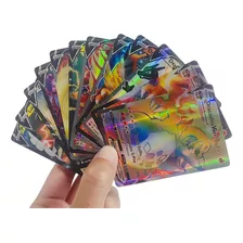 Mazo 100 Cartas Pokemon Vmax Brillantes En Español