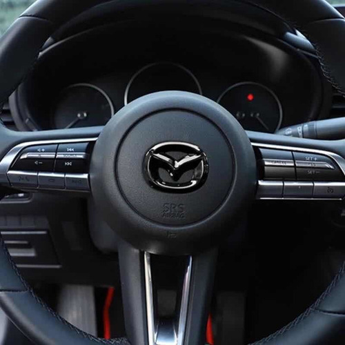 Emblema Negro Volante Mazda 3 2019 2020 2021 2022 Sedan / Hb Foto 2