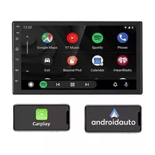 Estereo Doble Din 7'' Multimedia Mp5 Carplay Android Auto 