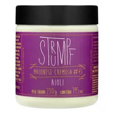 Maionese Aioli Strumpf 6% Em Pote 210 G