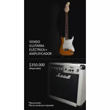 Guitarra Electrica Anderson + Amplificador Marshall