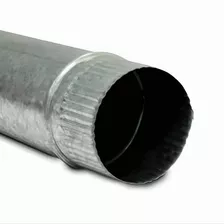 Caño 150mm Para Estufa En Galvanizado 